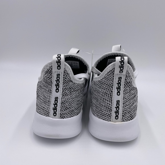 Adidas Cloudfoam Pure White / Gray Womens Shoes - Picture 4 of 8